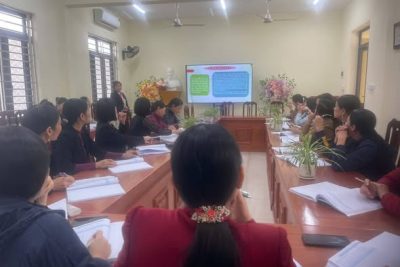SINH HOẠT CHUYÊN MÔN CẤP TRƯỜNG BỒI DƯỠNG NÂNG CAO NĂNG LỰC DẠY HỌC MÔN TIẾNG VIỆT THEO CTGDPT 2018