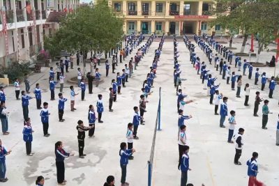 NGÀY HỘI ĐỒNG DIỄN NHẠC VÕ VOVINAM TRƯỜNG TH YÊN PHONG, XÃ YÊN TỪ NĂM 2026